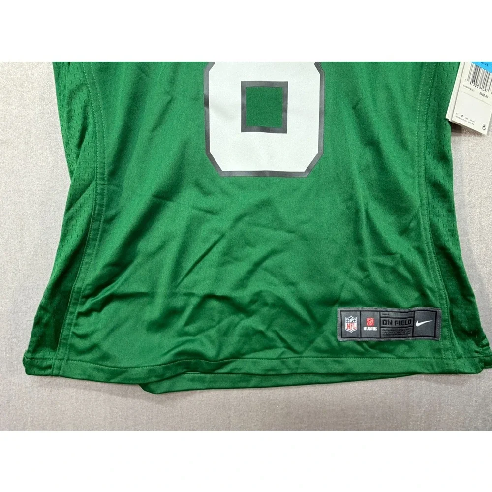 New Nike Women On Field Aaron Rodgers New York Jets Green Jersey Size Medium